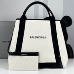 Balenciaga Navy Cabas