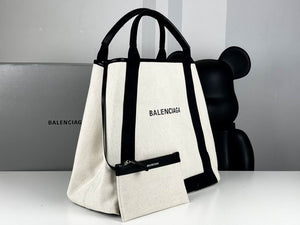 Balenciaga Navy Cabas