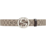 GG Supreme leather belt