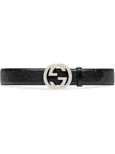 Gucci signature leather belt