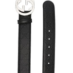 Gucci signature leather belt