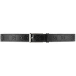 Gucci GG leather square buckle belt