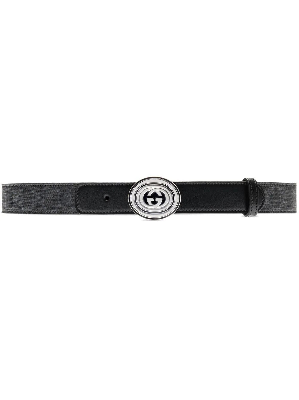 Gucci Interlocking G oval buckle belt