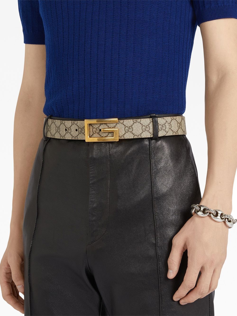 Gucci reversible interlocking-G belt