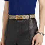 Gucci reversible interlocking-G belt