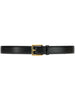 Gucci pattern-detailed rectangular buckle belt