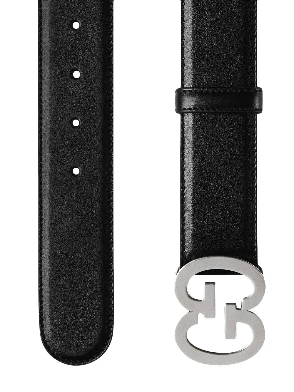 GG buckle leather belt