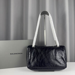 BALENCIAGA Monaco Medium leather shoulder bag