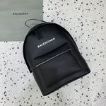 BALENCIAGA Calfskin Everyday Backpack Black