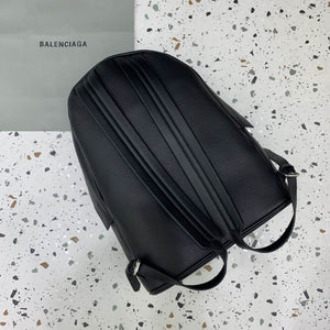 BALENCIAGA Calfskin Everyday Backpack Black