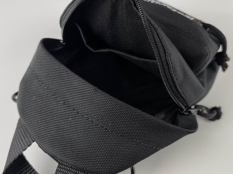 BALENCIAGA Nylon Oversized Mini Backpack Black