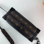 LOUIS VUITTON PRE-OWNED MONOGRAM SOFT TRUNK SHOULDER BAG - BROWN