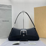 Balenciaga Lindsay Bag M in Black Leather