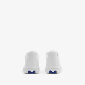 Leather Box Sneakers -Colour: White