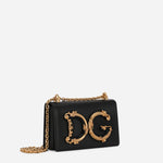 Nappa leather DG Girls shoulder bag