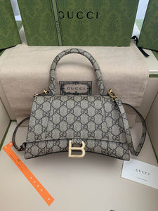 Gucci x Balenciaga Hourglass hacker project bag Beige