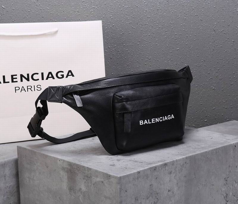 Balenciaga Black Everyday Leather Belt Bag