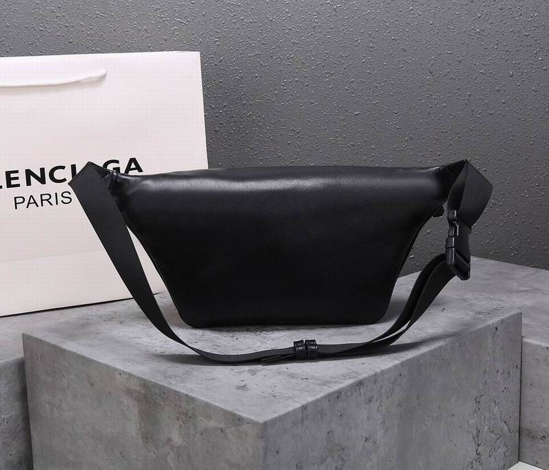 Balenciaga Black Everyday Leather Belt Bag