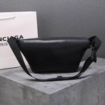 Balenciaga Black Everyday Leather Belt Bag