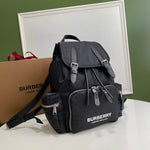 BURBERRY Nylon Logo Print Small Rucksack Backpack