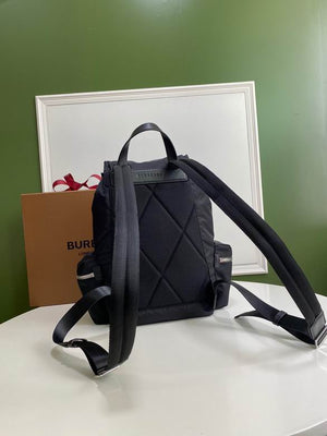 BURBERRY Nylon Logo Print Small Rucksack Backpack