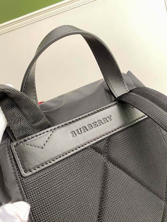 BURBERRY Nylon Logo Print Small Rucksack Backpack