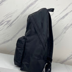 BALENCIAGA Nylon You Are The World Explorer Backpack Black