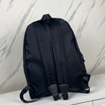 BALENCIAGA Nylon You Are The World Explorer Backpack Black