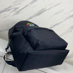 BALENCIAGA Nylon You Are The World Explorer Backpack Black