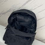 BALENCIAGA Nylon You Are The World Explorer Backpack Black