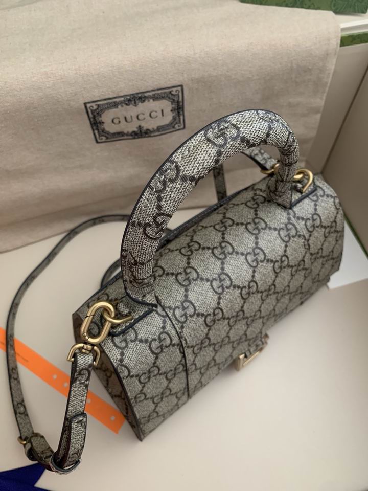 Gucci x Balenciaga Hourglass hacker project bag Beige