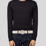 GUCCI GG Signature Leather Waist Belt GUC1421968