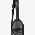 Small Essential U backpack in grained leather