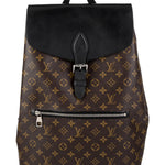 LOUIS VUITTON Monogram Macassar Palk Backpack