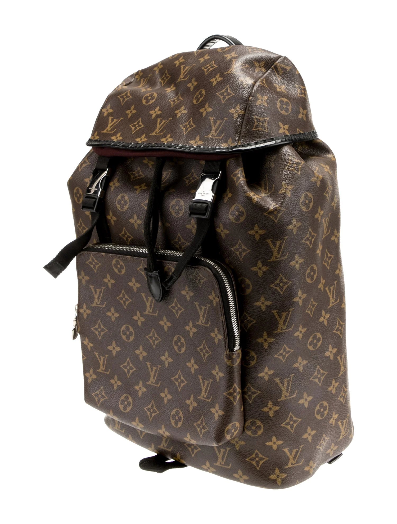 LOUIS VUITTON Monogram Macassar Zack Backpack