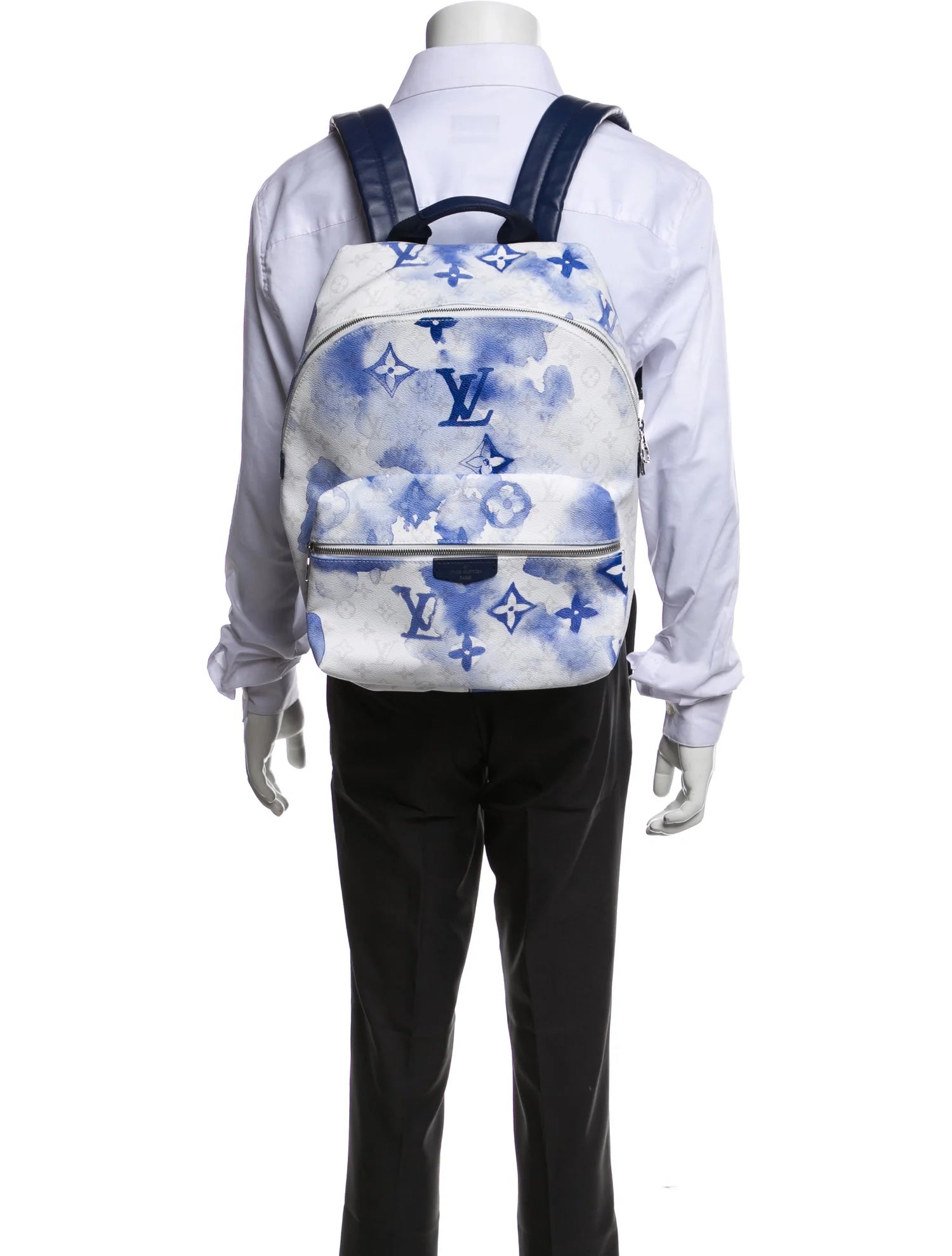 LOUIS VUITTON 2021 Monogram Watercolor Discovery Backpack