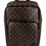 LOUIS VUITTON Monogram Macassar Dean Backpack