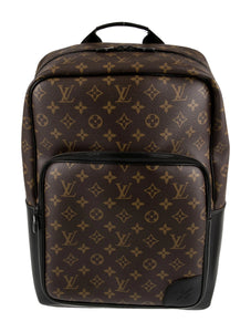 LOUIS VUITTON Monogram Macassar Dean Backpack