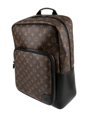 LOUIS VUITTON Monogram Macassar Dean Backpack