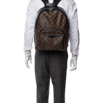 LOUIS VUITTON Monogram Macassar Josh Backpack