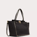 MEDIUM GRAINY CALFSKIN ROCKSTUD BAG