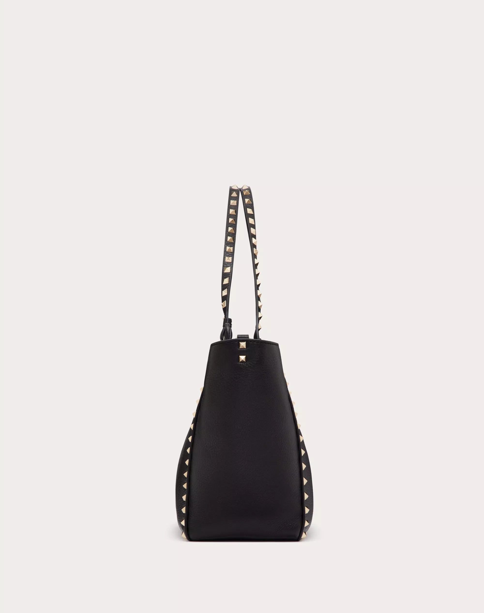 MEDIUM GRAINY CALFSKIN ROCKSTUD BAG