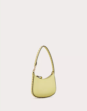 MINI ROCKSTUD HOBO BAG IN GRAINY CALFSKIN