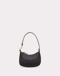 MINI ROCKSTUD HOBO BAG IN GRAINY CALFSKIN