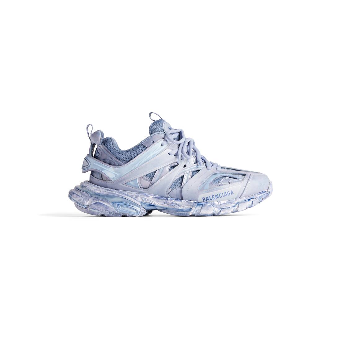 MEN'S TRACK SNEAKER IN FADED BLUE