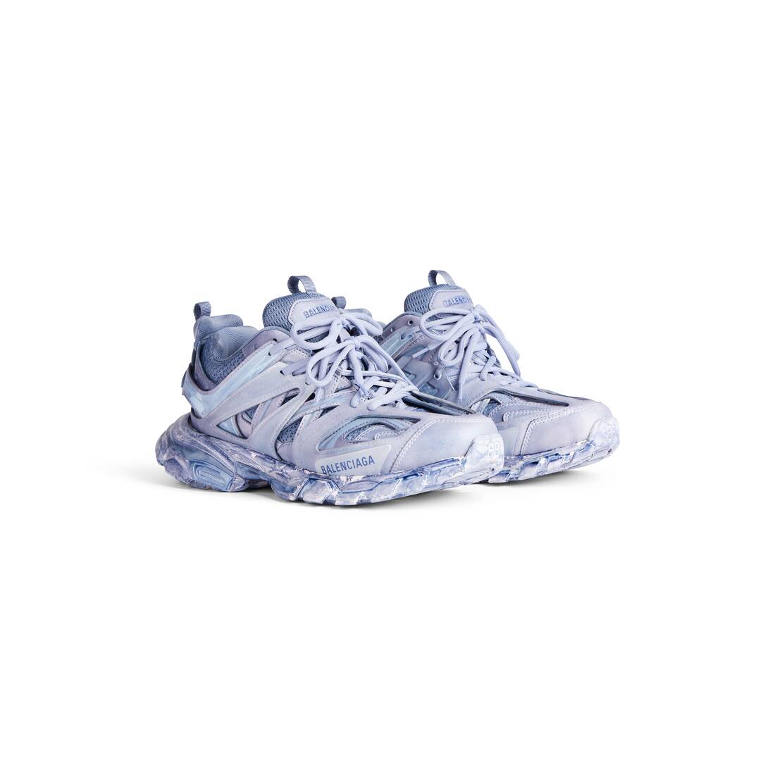 MEN'S TRACK SNEAKER IN FADED BLUE