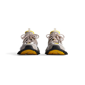 MEN'S TRACK SNEAKER IN YELLOW/WHITE/BEIGE/GREY/BLACK