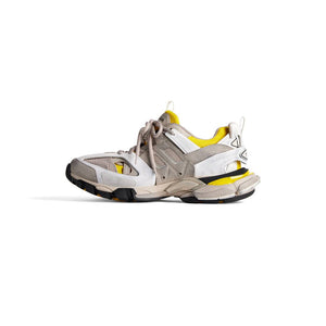 MEN'S TRACK SNEAKER IN YELLOW/WHITE/BEIGE/GREY/BLACK