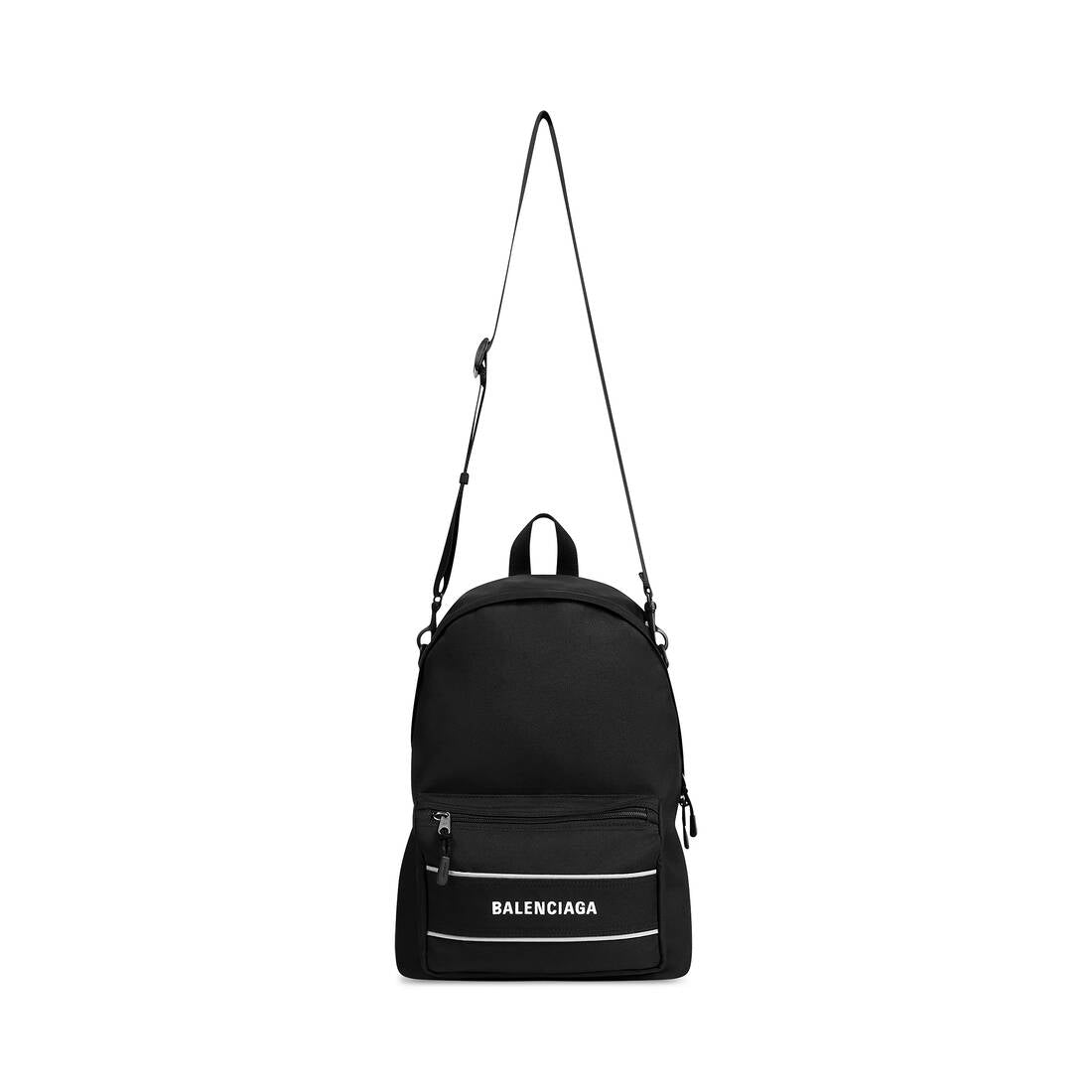 MEN'S SPORT CROSSBODY BACKPACK IN BLACK/WHITE