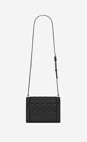 GABY MINI SATCHEL IN QUILTED LAMBSKIN